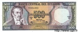 500 Sucres EKUADOR  1988 P.124A ST