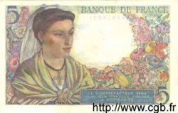 5 Francs BERGER FRANCE  1945 F.05.06 AU