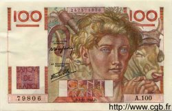 100 Francs JEUNE PAYSAN FRANCE  1946 F.28.09 AU