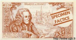 10 Francs VOLTAIRE FRANCE regionalism and various  1963  UNC