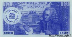 10 Francs VOLTAIRE FRANCE regionalismo e varie  1964  q.FDC