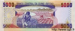 5000 Pesos GUINEA-BISSAU  1990 P.14a FDC