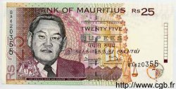 25 Rupees MAURITIUS  1998 P.42v FDC