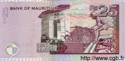 25 Rupees ISOLE MAURIZIE  1999 P.49 FDC