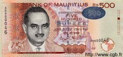 500 Rupees MAURITIUS  1999 P.53 UNC