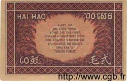 20 Cents INDOCINA FRANCESE  1943 P.090 AU