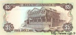 5 Dollars JAMAICA  1992 P.70d FDC