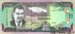 100 Dollars JAMAICA  1996 P.76b UNC
