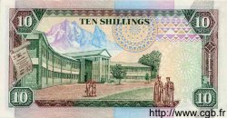 10 Shillings KENYA  1989 P.24a AU-