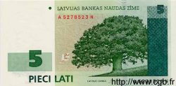 5 Latu LATVIA  2001 P.49 UNC-