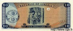 10 Dollars LIBERIA  1999 P.22 UNC