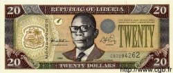 20 Dollars LIBERIA  1999 P.23 FDC