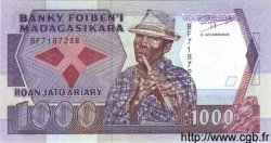 1000 Francs - 200 Ariary MADAGASKAR  1993 P.072 ST