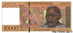 10000 Francs - 2000 Ariary MADAGASCAR  1995 P.079 UNC