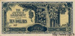 10 Dollars MALAYA  1942 P.M07c SPL
