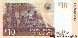 10 Kwacha MALAWI  1997 P.37 fST+