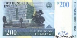 200 Kwacha MALAWI  1997 P.41 UNC