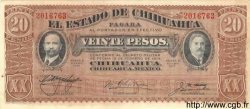 20 Pesos MEXICO  1915 PS.0537b fST