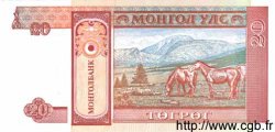 20 Tugrik MONGOLIA  1993 P.55 UNC