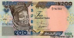 200 Naira NIGERIA  2000 P.29 FDC