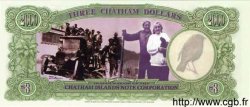 3 Dollars NEW ZEALAND  1999 P.- UNC