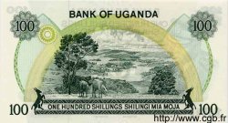 100 Shillings UGANDA  1973 P.09c UNC