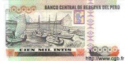 100000 Intis PERU  1989 P.145 UNC