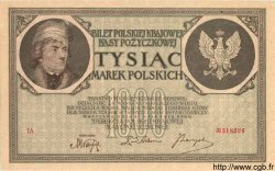 1000 Marek POLEN  1919 P.022a VZ+