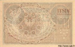 1000 Marek POLONIA  1919 P.022a EBC+