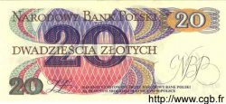20 Zlotych POLAND  1982 P.149a UNC