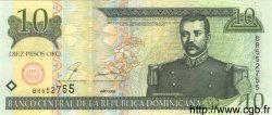 10 Pesos Oro DOMINICAN REPUBLIC  2000 P.159 UNC