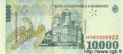 10000 Lei RUMANIA  1999 P.108 FDC