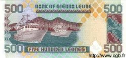 500 Leones SIERRA LEONE  1995 P.23a FDC