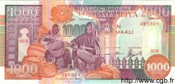 1000 Shilin SOMALIA DEMOCRATIC REPUBLIC  1990 P.37a UNC