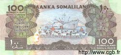 100 Schillings SOMALILANDIA  1996 P.05b FDC