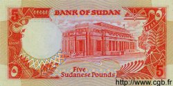 5 Pounds SUDAN  1991 P.45 UNC