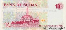 10 Dinars SUDAN  1993 P.52 ST