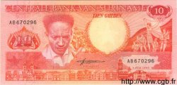 10 Gulden SURINAM  1986 P.131a UNC