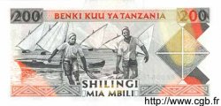 200 Shilingi TANZANIA  1993 P.25b UNC
