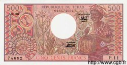 500 Francs CHAD  1984 P.06 UNC