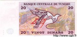 20 Dinars TUNISIE  1992 P.88 NEUF