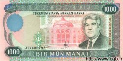 1000 Manat TURKMENISTAN  1995 P.08 ST