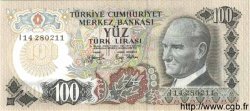 100 Lira TÜRKEI  1972 P.189 ST