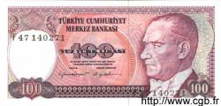100 Lira TURQUíA  1984 P.194a FDC