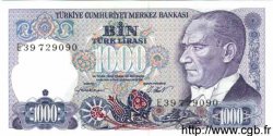 1000 Lira TÜRKEI  1986 P.196 ST