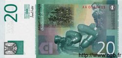20 Dinara JUGOSLAWIEN  2000 P.154a ST