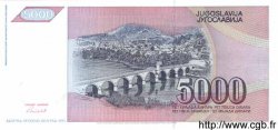 5000 Dinara JUGOSLAWIEN  1991 P.111 ST