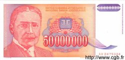 50000000 Dinara YUGOSLAVIA  1993 P.133 FDC