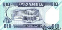 10 Kwacha ZAMBIA  1980 P.26e UNC
