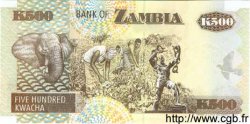 500 Kwacha ZAMBIA  1992 P.39a UNC
